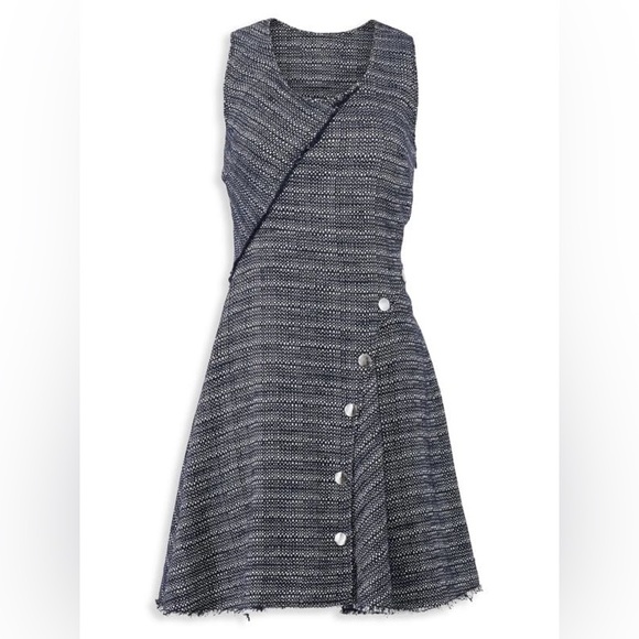 DEREK LAM 10 CROSBY Tweed Dress. Luxury Dress in EUC. Size 8. - Picture 4 of 4